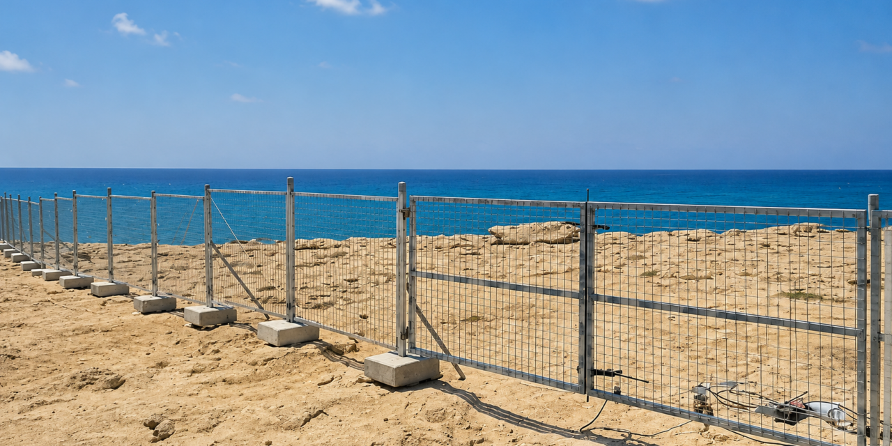 Tymczasowe ogrodzenie na Sea Caves w Ayia Napa. Czy to koniec skoków?